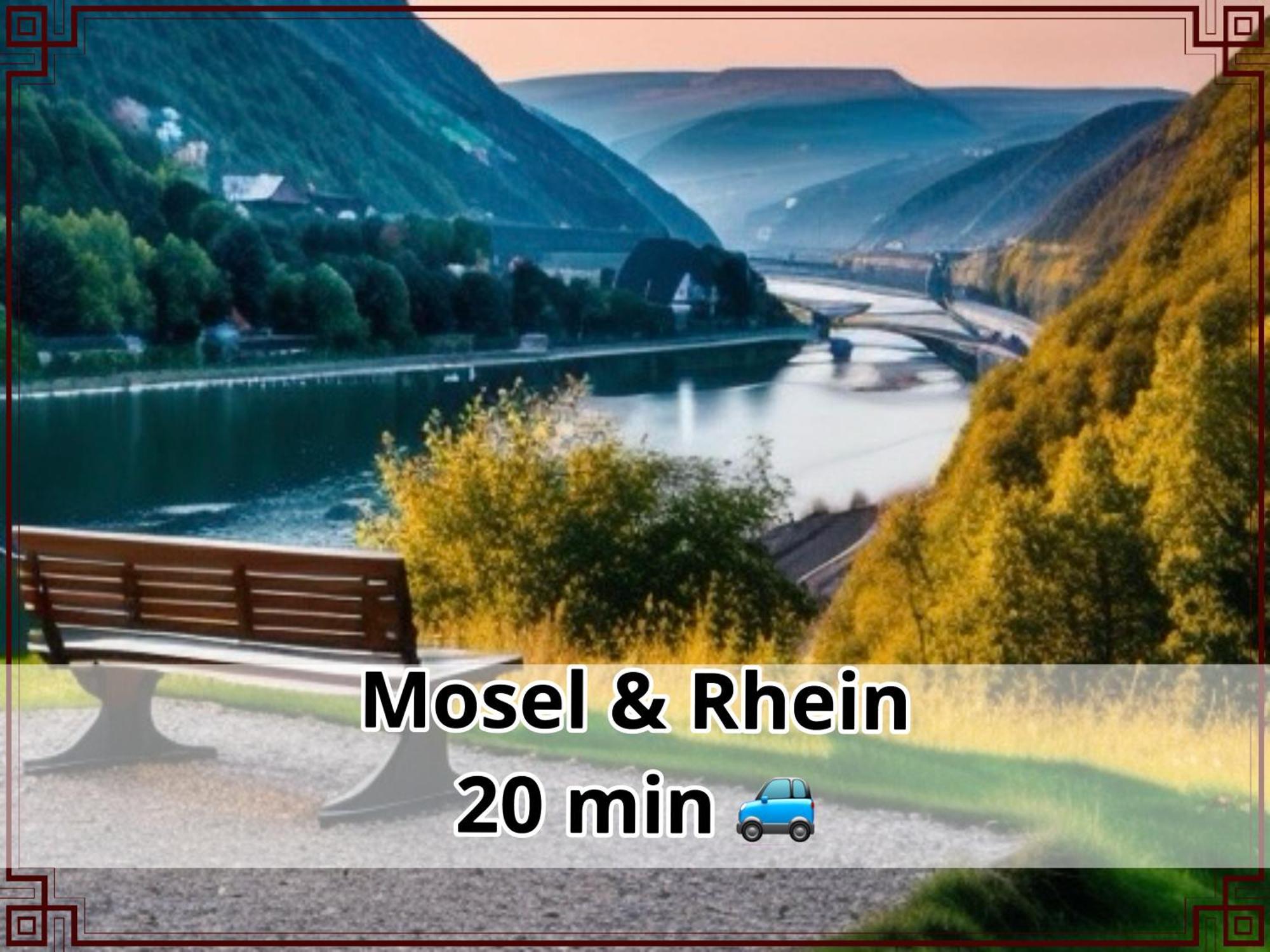 Smallsaigon Apartment Mit Guter Anbindung Zwischen Mosel Und Rhein Leiningen 外观 照片